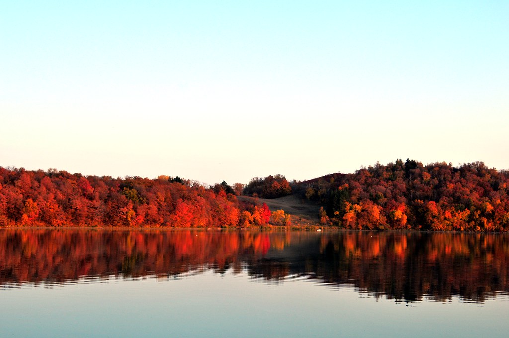 Fall on Lake Lida Maplewood State Park Minnesota Flickr