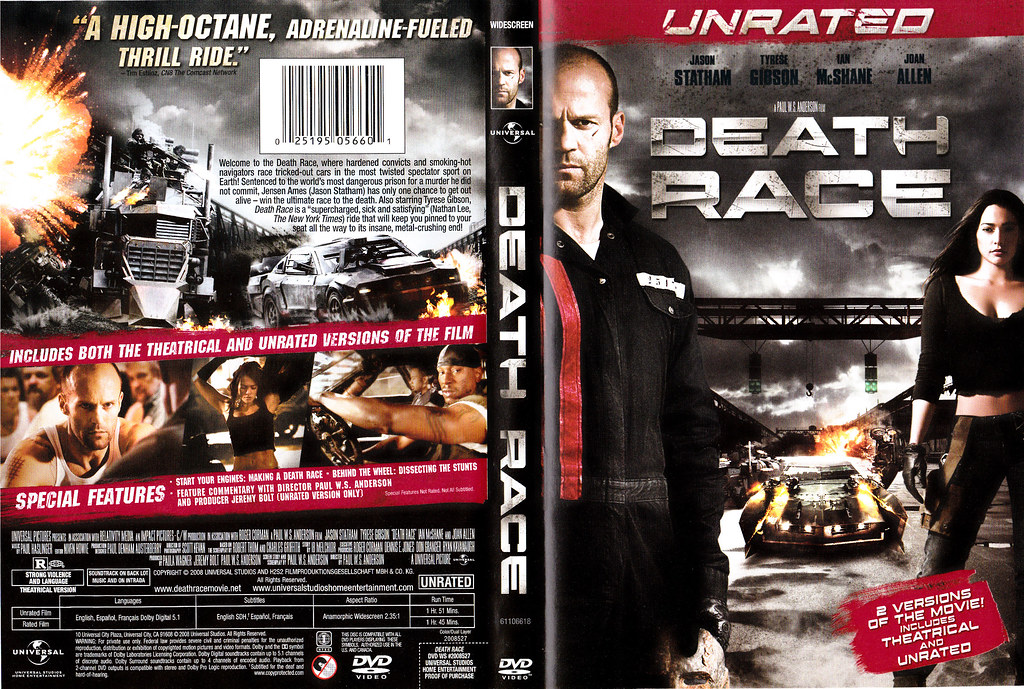 Death Race DVD Covers Ludie Cochrane Flickr