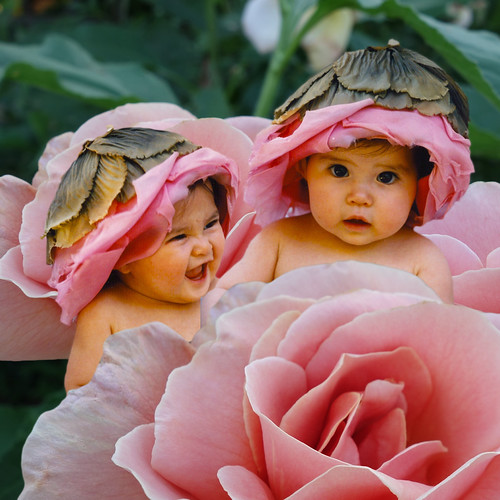 flower babies “All of us, children and adults, are beautif… Flickr