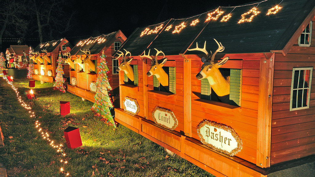 Santa's Stable If the Tale of Santa Claus originated in Mi… Flickr
