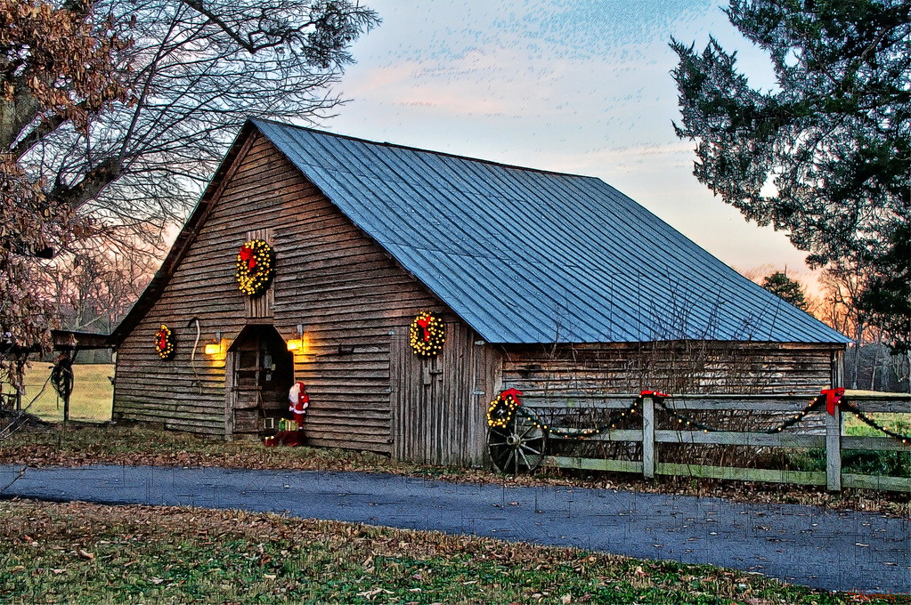 Barn Christmas Ideas Christmas Barn 3 David Flickr