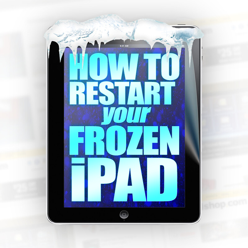 HOW TO Reset a Frozen iPad [tutorial] We made this image … Flickr