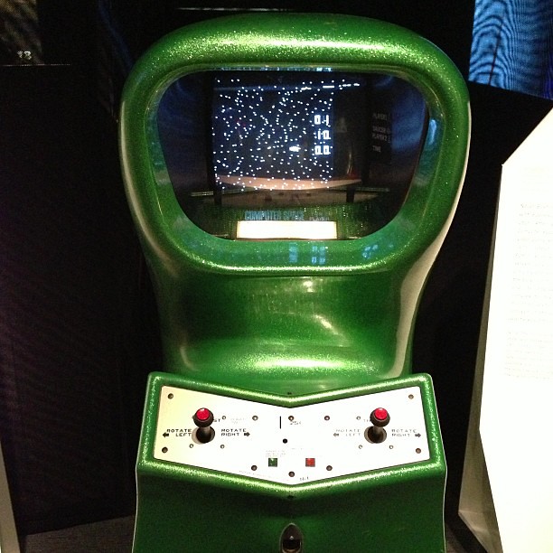 Computer Space, the 1971 arcade version of Spacewar! devel… Flickr