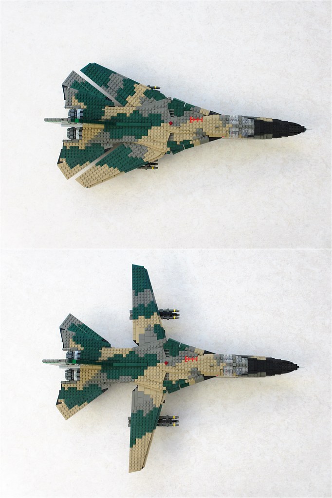 F111A Aardvark (8) The variable geometry wings on my modeâ€¦ Flickr