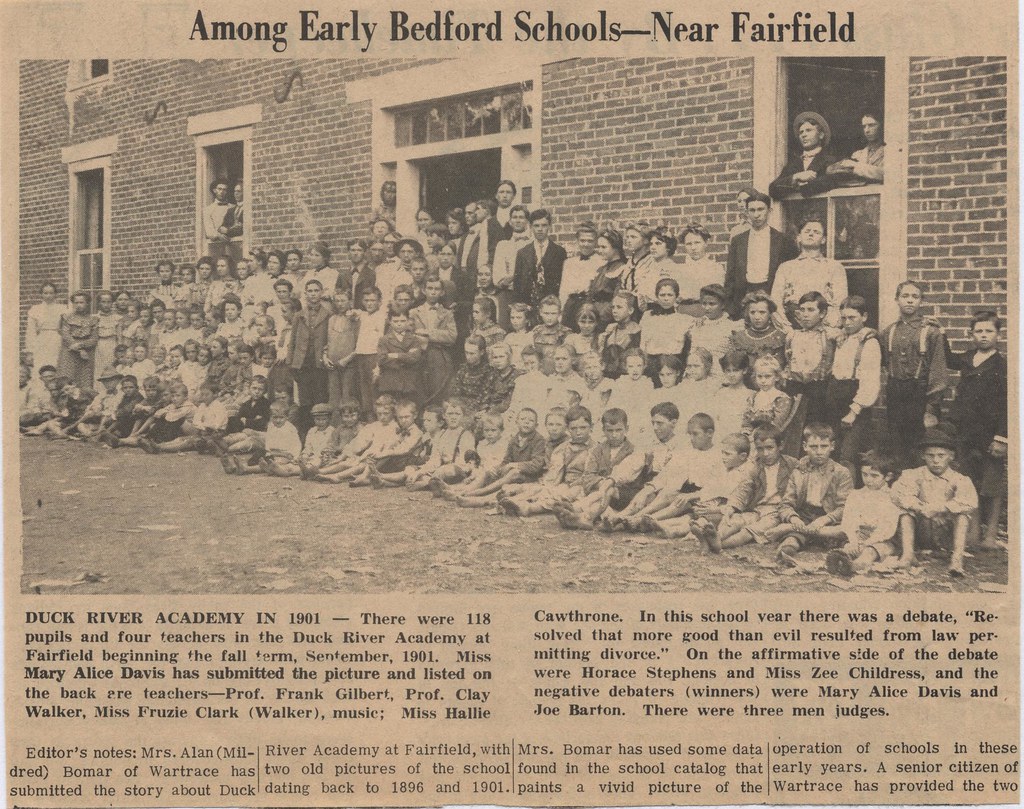 Bedford County, Tennessee Schools, A Historic Perspective Flickr