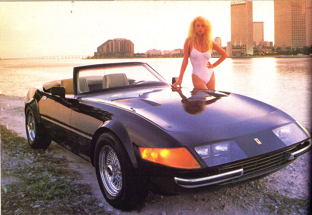 Miami Vice Ferrari Daytona Spyder 1987 iconic scenea driv… Flickr