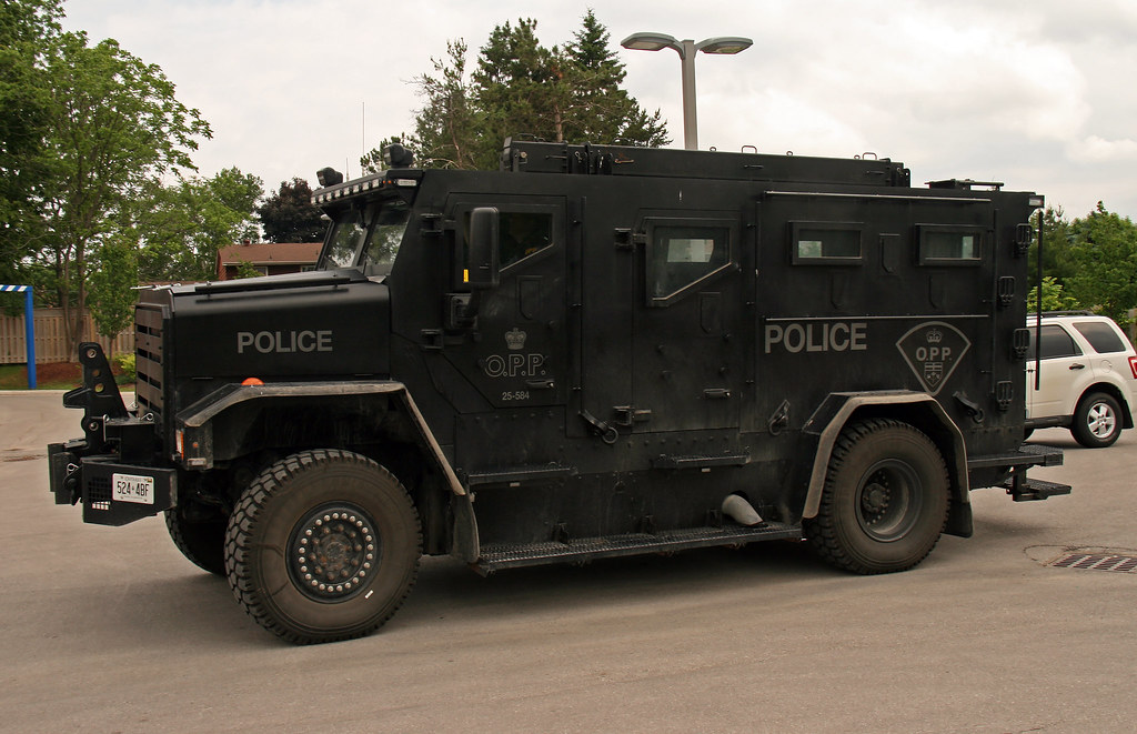 Ontario Provincial Police TRT Armoured Truck Cody R. Law Flickr