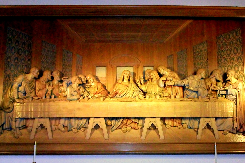 Last Supper Woodcarving The Upper Room Nashville Flickr