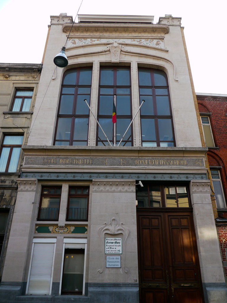 BruxellesSchaerbeek, Belgique rue de la Ruche, école Jos… Flickr