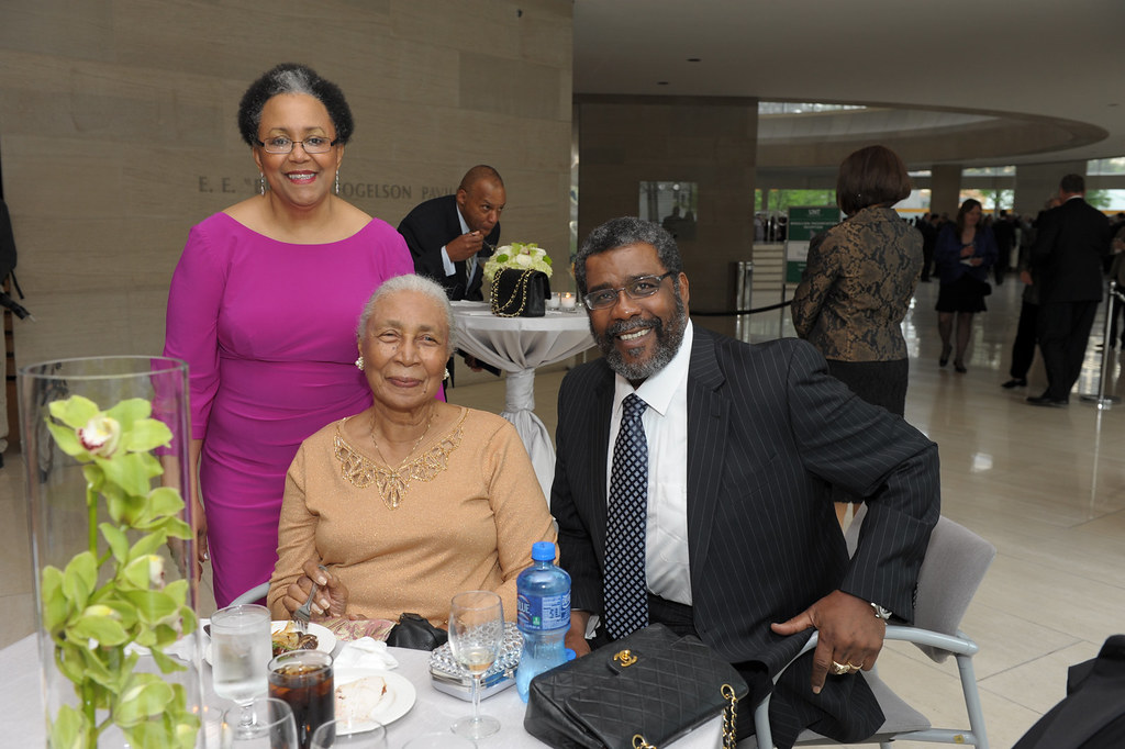Agnes, Cleo and Joe Greene at the Emerald Eagle Honors Flickr