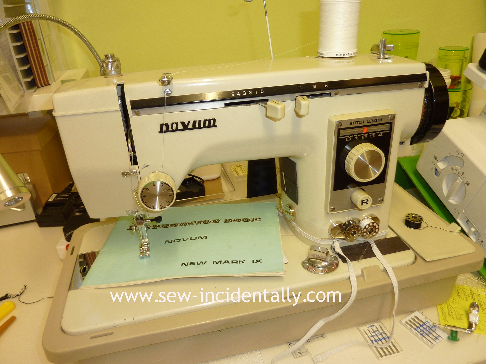 Sew, incidentally... Novum Model IX Sewing Machine Instruction Book