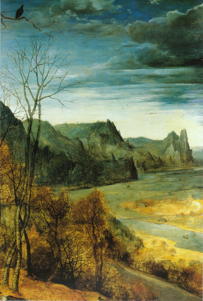 Pieter Bruegel d. Ä., Heimkehr der Herde, Ausschnitt (Piet… Flickr