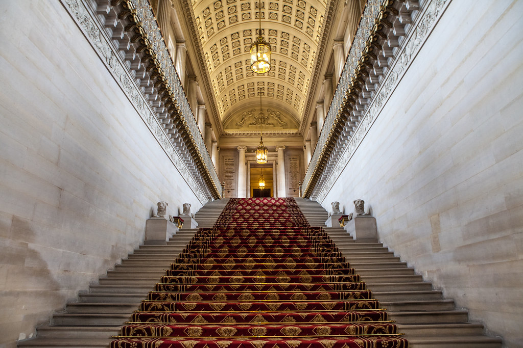 L'Escalier d'Honneur Palais du Luxembourg L'escalier qu'… Flickr