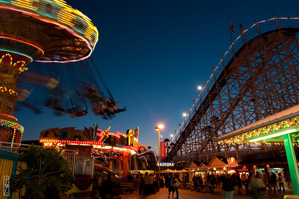 Boardwalk Lights at The Santa Cruz Beach Boardwalk Photo b… Flickr