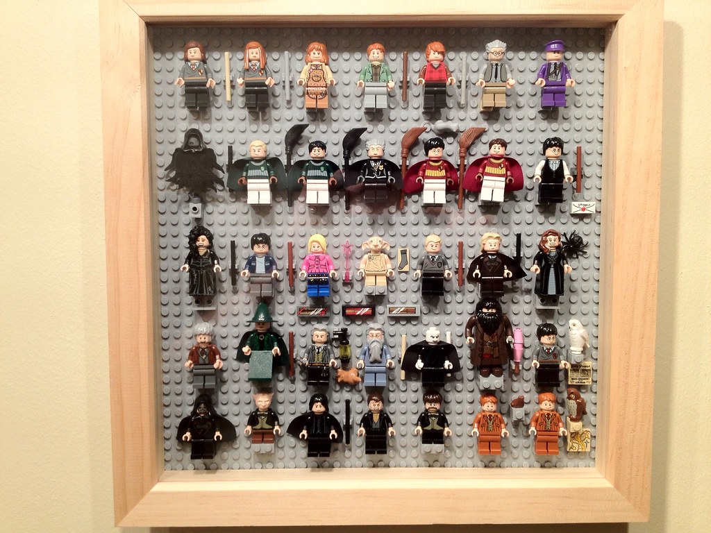 Lego Harry Potter wall art doomer72 Flickr