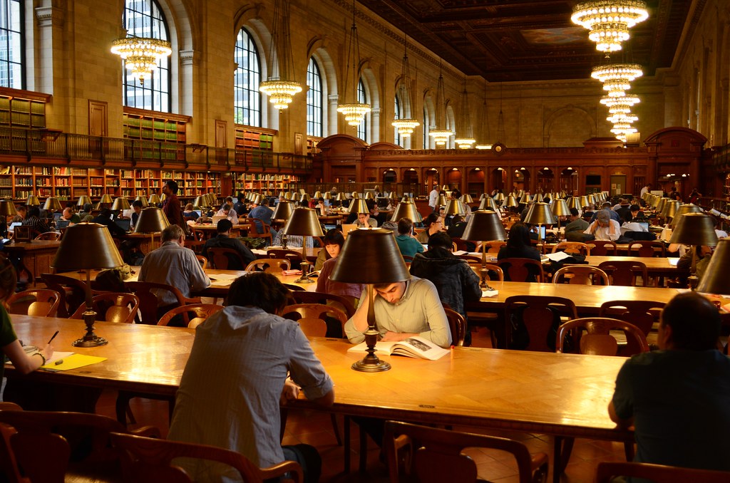 New York Public Library Seen in Ghostbusters. moviemaps.or… Flickr