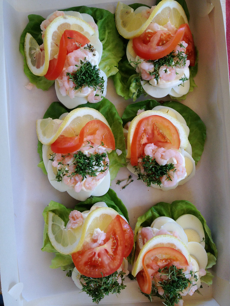 Danish Open Faced Sandwiches Smørrebrød Rye bread, and m… Flickr