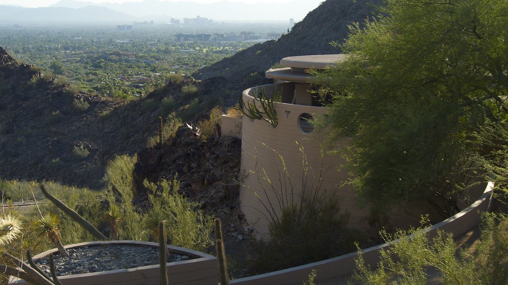 Norman Lykes House, 1966, Phoenix Views down the canyon to… Flickr