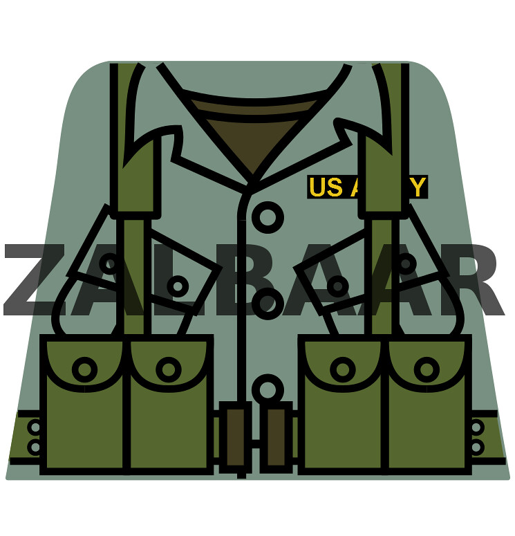 LEGO US Army Vietnam Soldier Decal a decal I have designed… Flickr