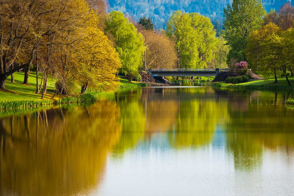Lake Sacajawea, Longview Washington RickyBPhotography
