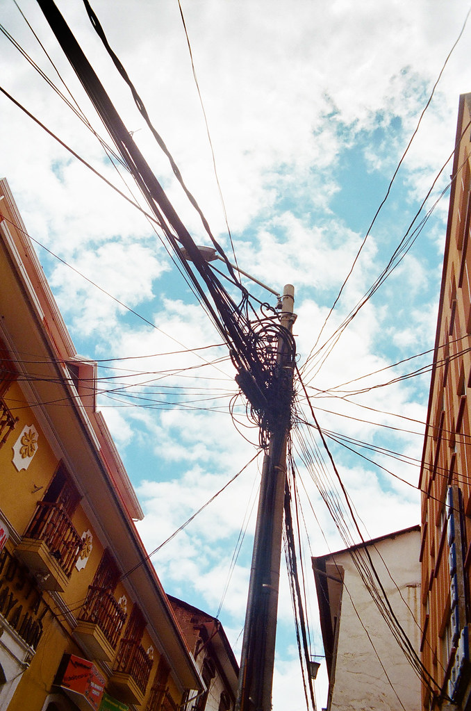 La paz, Bolivia electric line La paz, Bolivia electric… Flickr