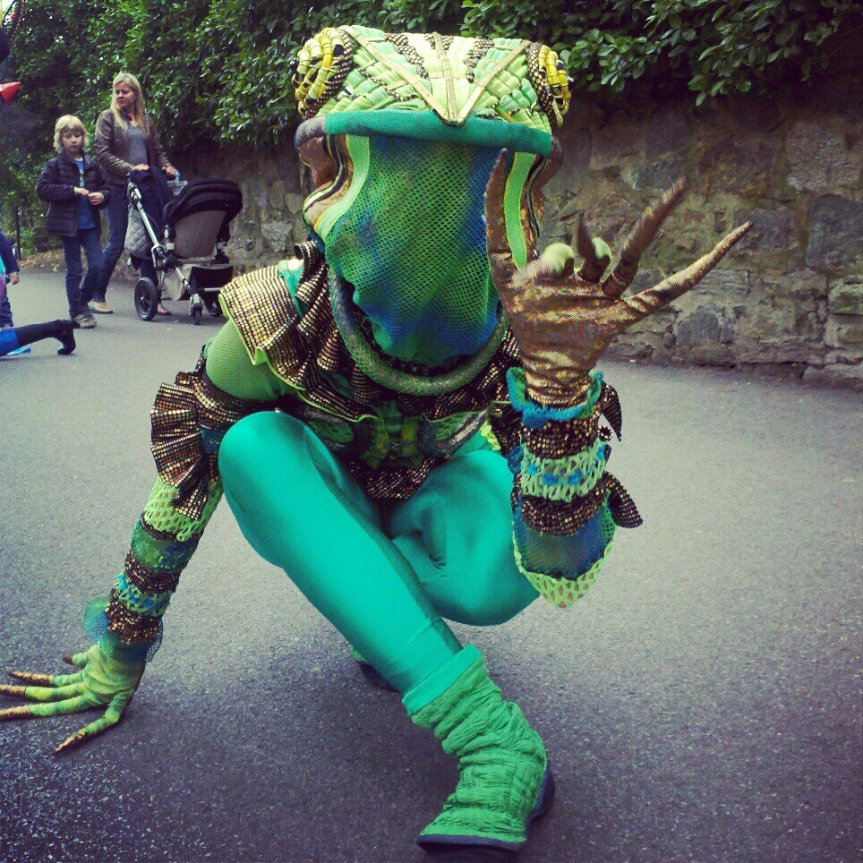 Lizard Woman At the Bronx Zoo. Via Instagram www.instagra… Flickr
