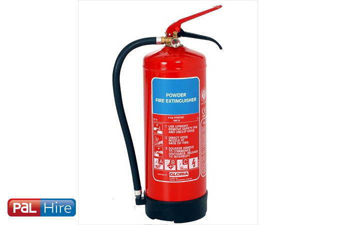 6kg Dry Powder Fire Extinguisher From PALHire.co.uk Flickr