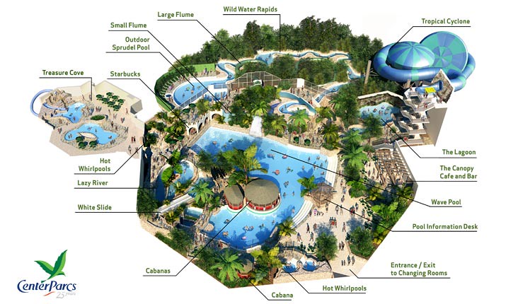 Map of the Subtropical Swimming Paradise at Elveden Forest… Flickr