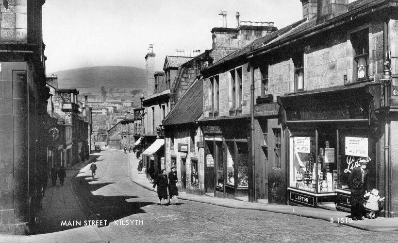 Kilsyth Main Street. 1949 view of the Main Street in Kilsy… Flickr
