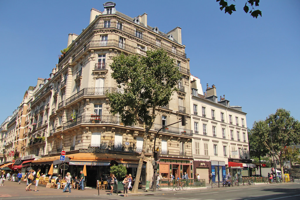 Rue Daguerre Paris (France) Rue Daguerre / Avenue du Gén… Flickr