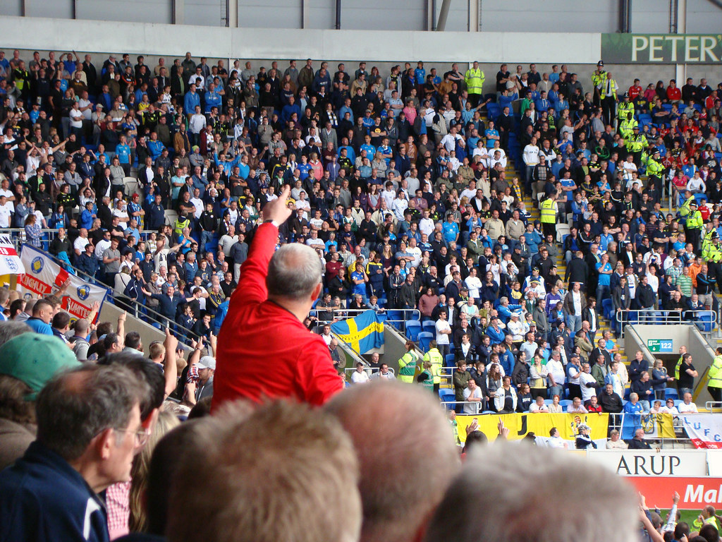Leeds Away Fans 15/09/12 Cardiff v Leeds United, Champions… Flickr