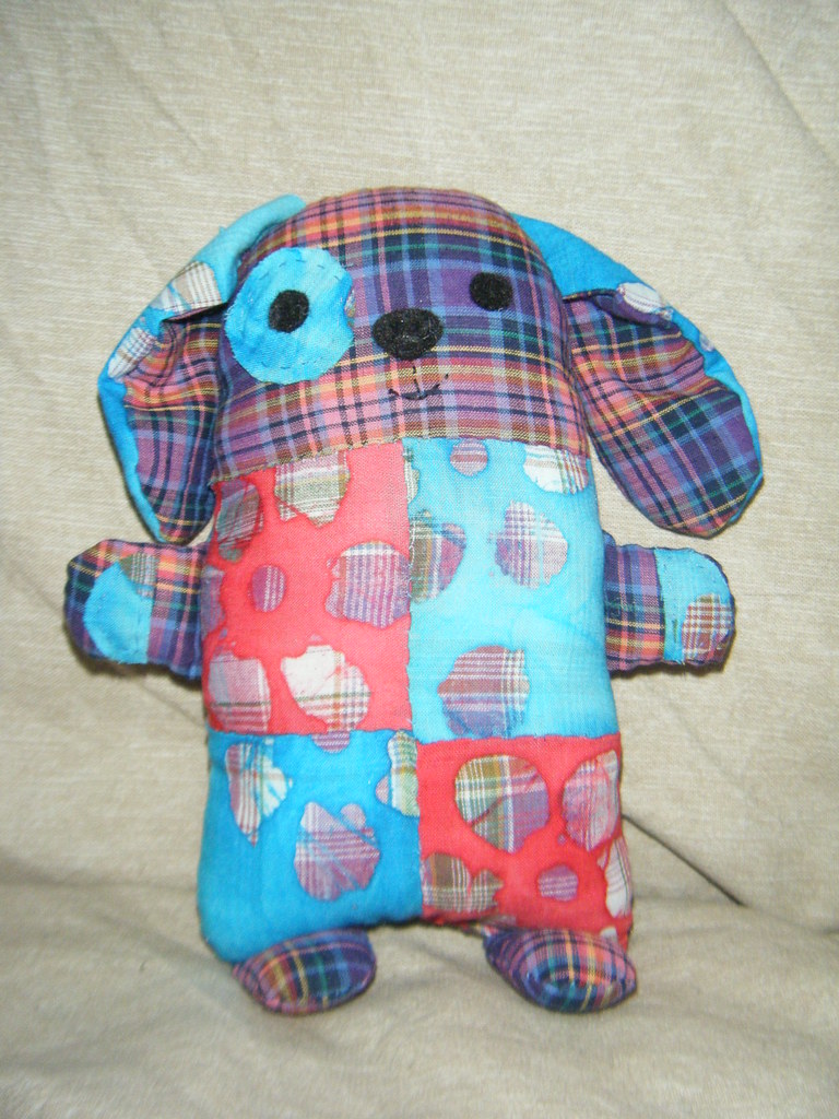 Patchwork Dog 2 Inspired by GandG pattern Flickr