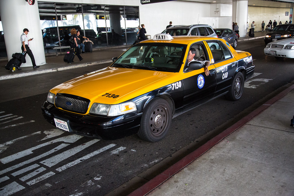 Los Angeles Taxi Cab Ford Crown Victoria Tor Flickr