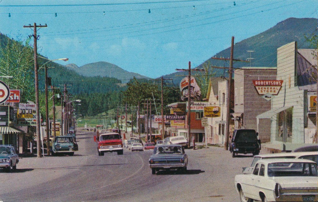Postcard Clinton, BC, 1965 "CLINTON, B.C. — A town servin… Flickr