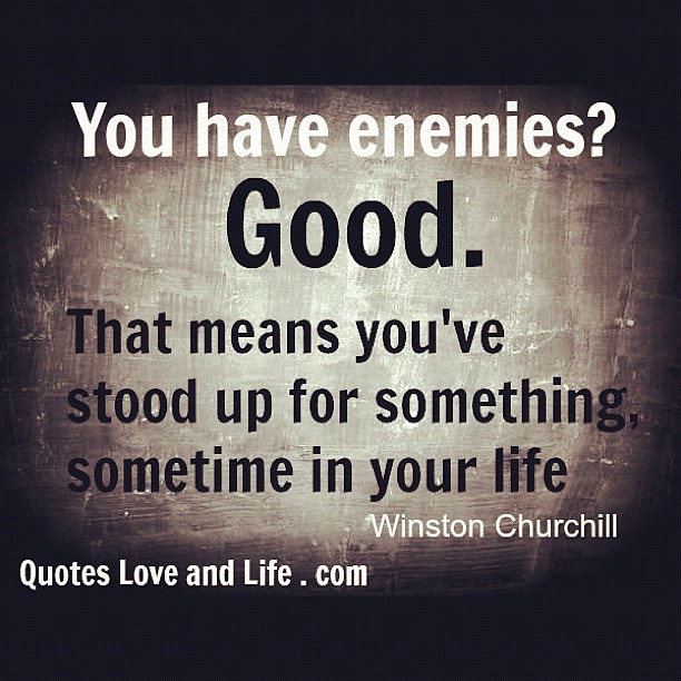 enemy enemies good stand up bully bullying life h