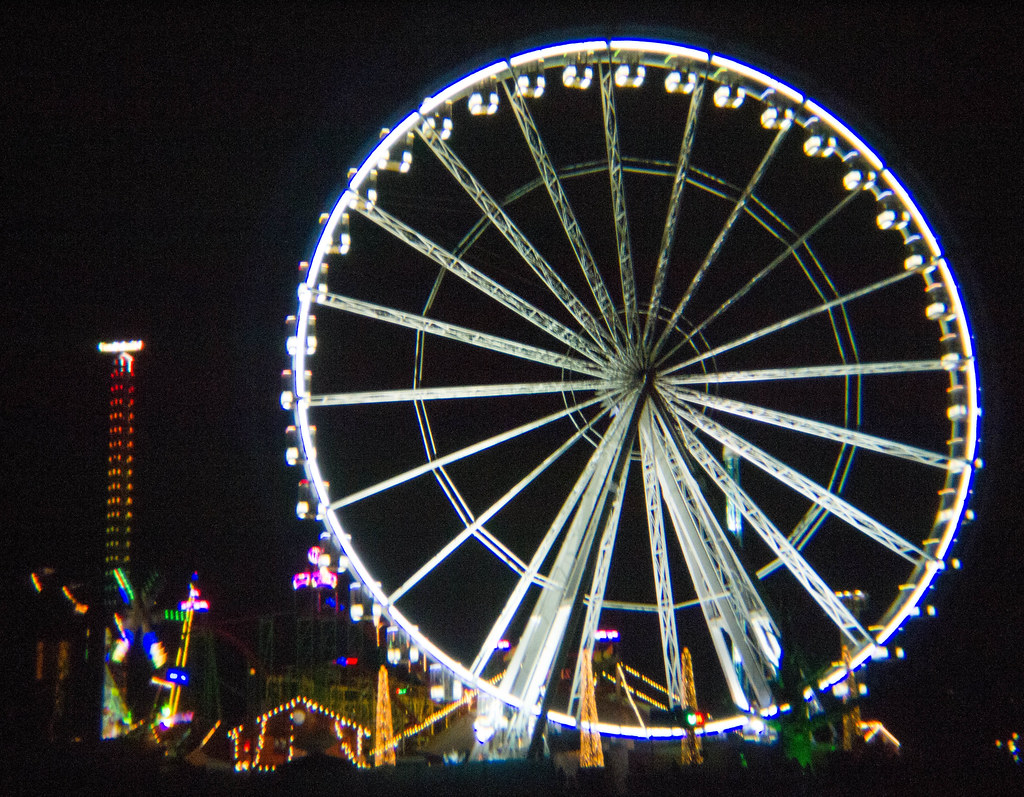 Ferris wheel At the Winter Wonderland, Hyde Park