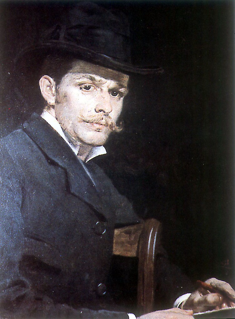Lira, Pedro (18451912) 1910 Portrait of the Painter Pab… Flickr