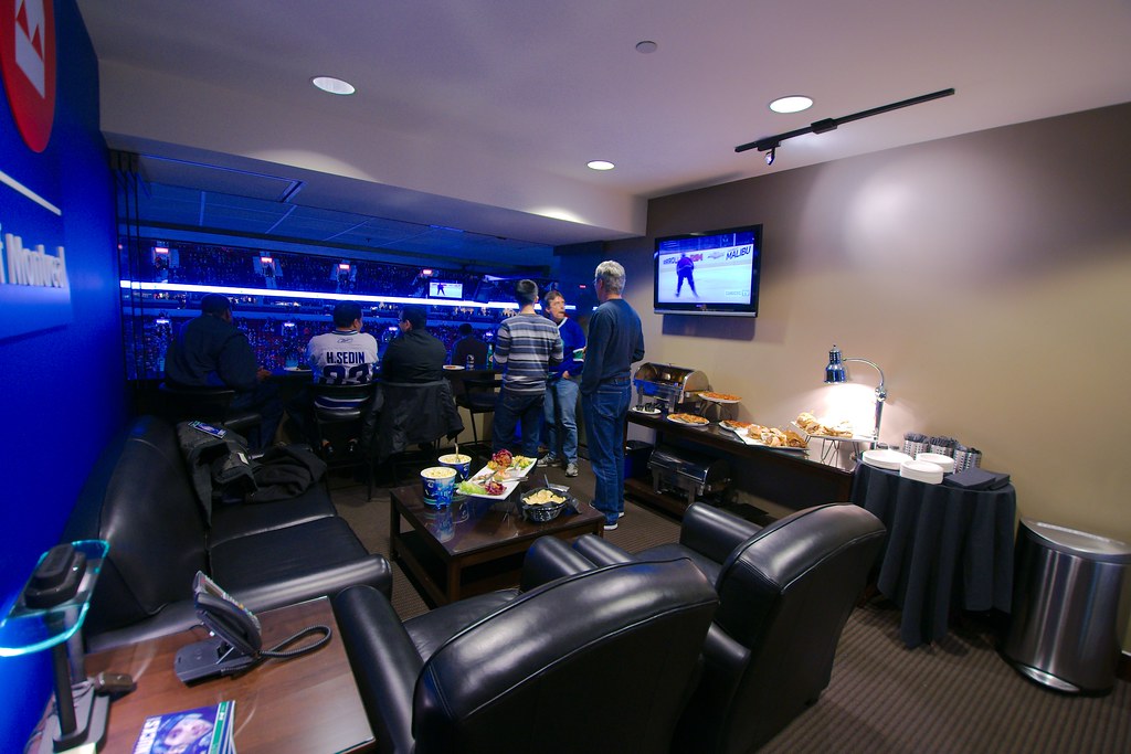 Loge VIP au Rogers Arena Sébastien Launay Flickr