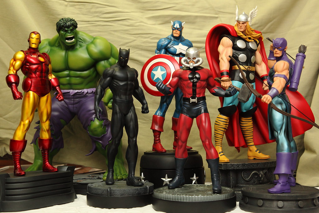 Marvel Superheroes Statue Bowen Designs leadin2 Flickr