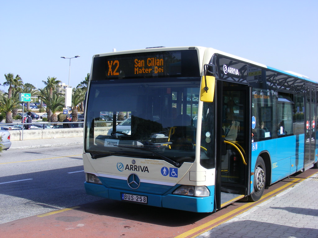 Arriva Mercedes Citaro, Malta BUS 258, route X2 ex Arriva… Flickr