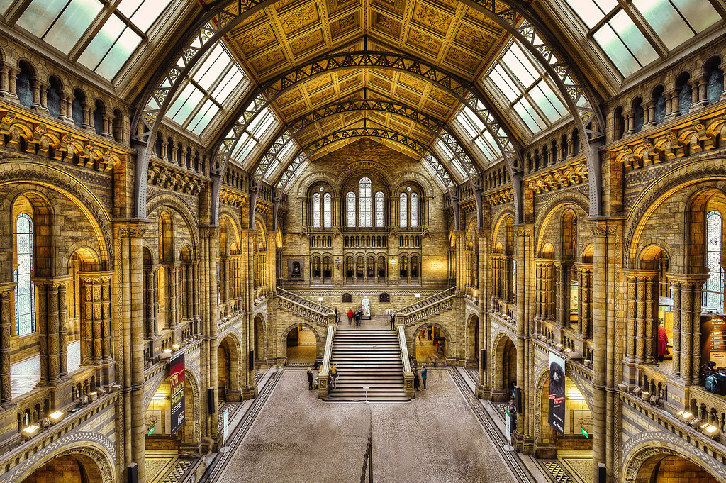 Inside The Natural History Museum, London This is the main… Flickr