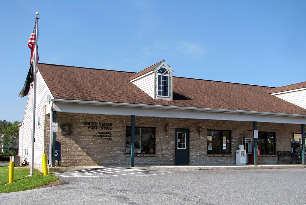 Highspire, PA post office Dauphin County. Photo by E Kalis… Flickr
