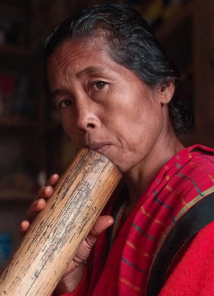 Pipe Smoker © 2012 Bangladeshi woman smoking traditional b… Flickr