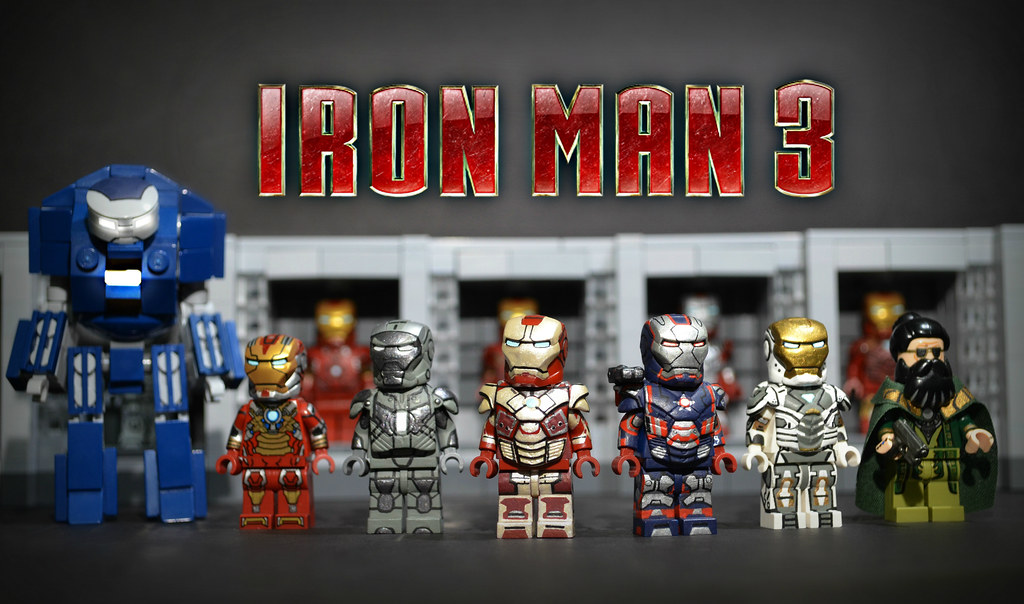 LEGO Iron Man 3 After three months of on and off work, all… Flickr