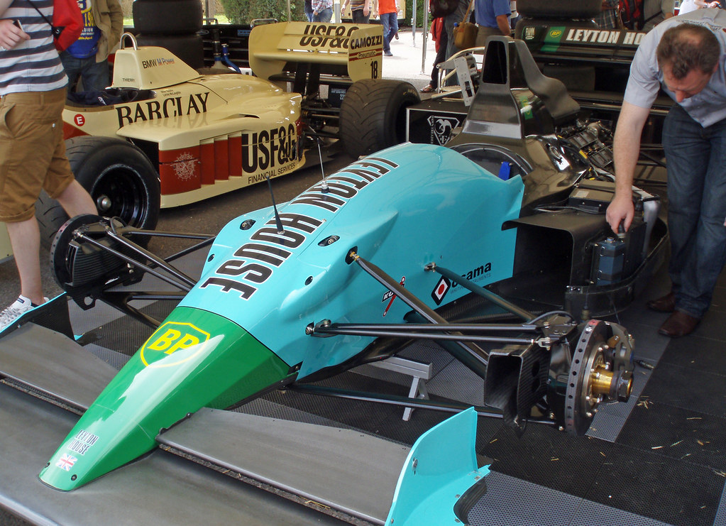 Leyton House Judd CG901B Built 1990, 3.5litre V8. The ori… Flickr