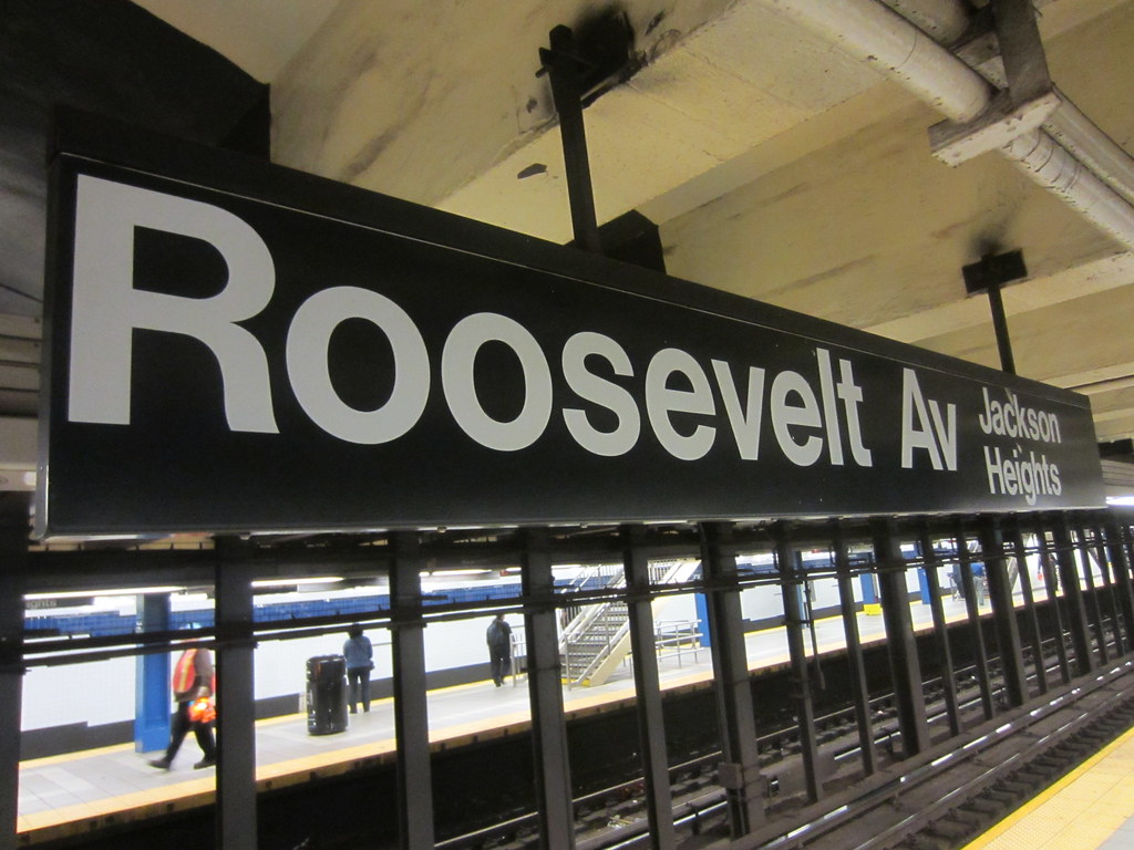 Roosevelt Ave Jackson Heights Queens NYC subway station si… Flickr