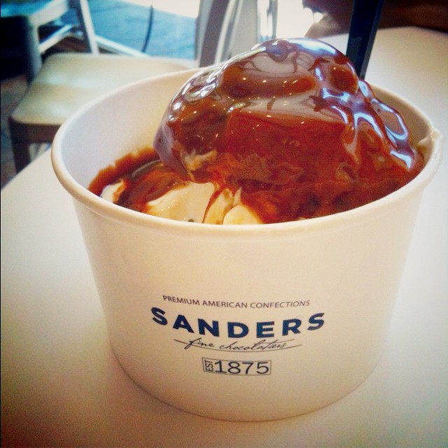 Sanders hot fudge cream puff Flickr Photo Sharing!