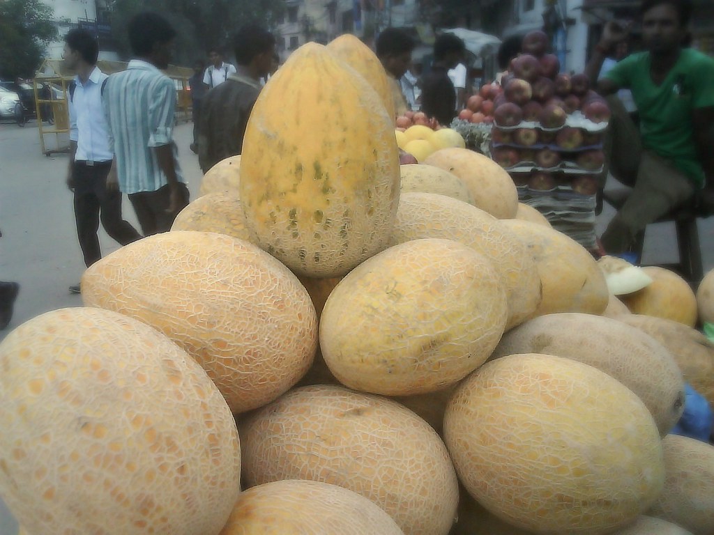DSC04821 canary melon SARDA MELON Sarda melon or Afghan me… Flickr