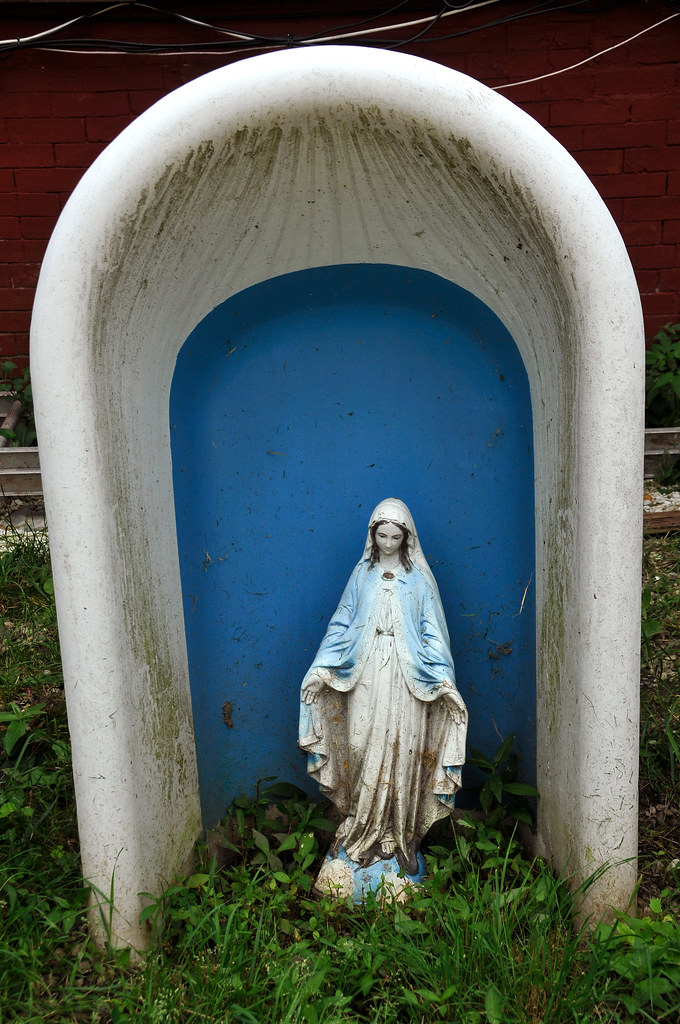 Virgin Mary In A Bathtub Our Lady of the Bathtub 4 (Statue located in Somerville, &hellip; Flickr