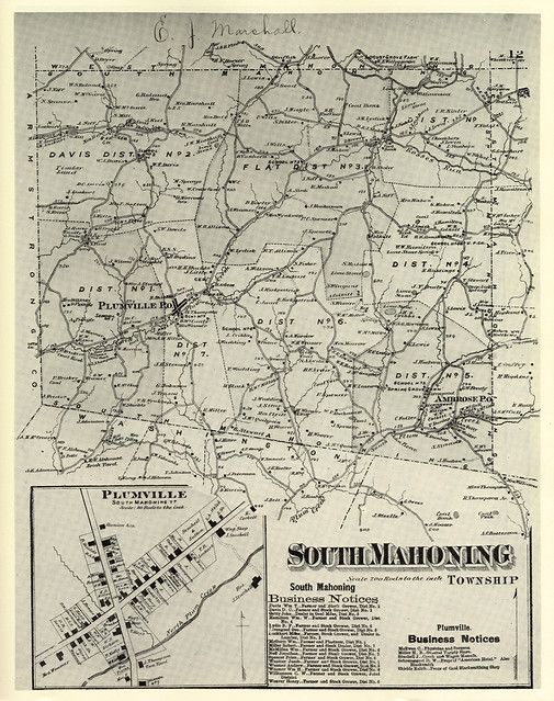 South Mahoning Township, Plumville, Indiana County, Pennsylvania